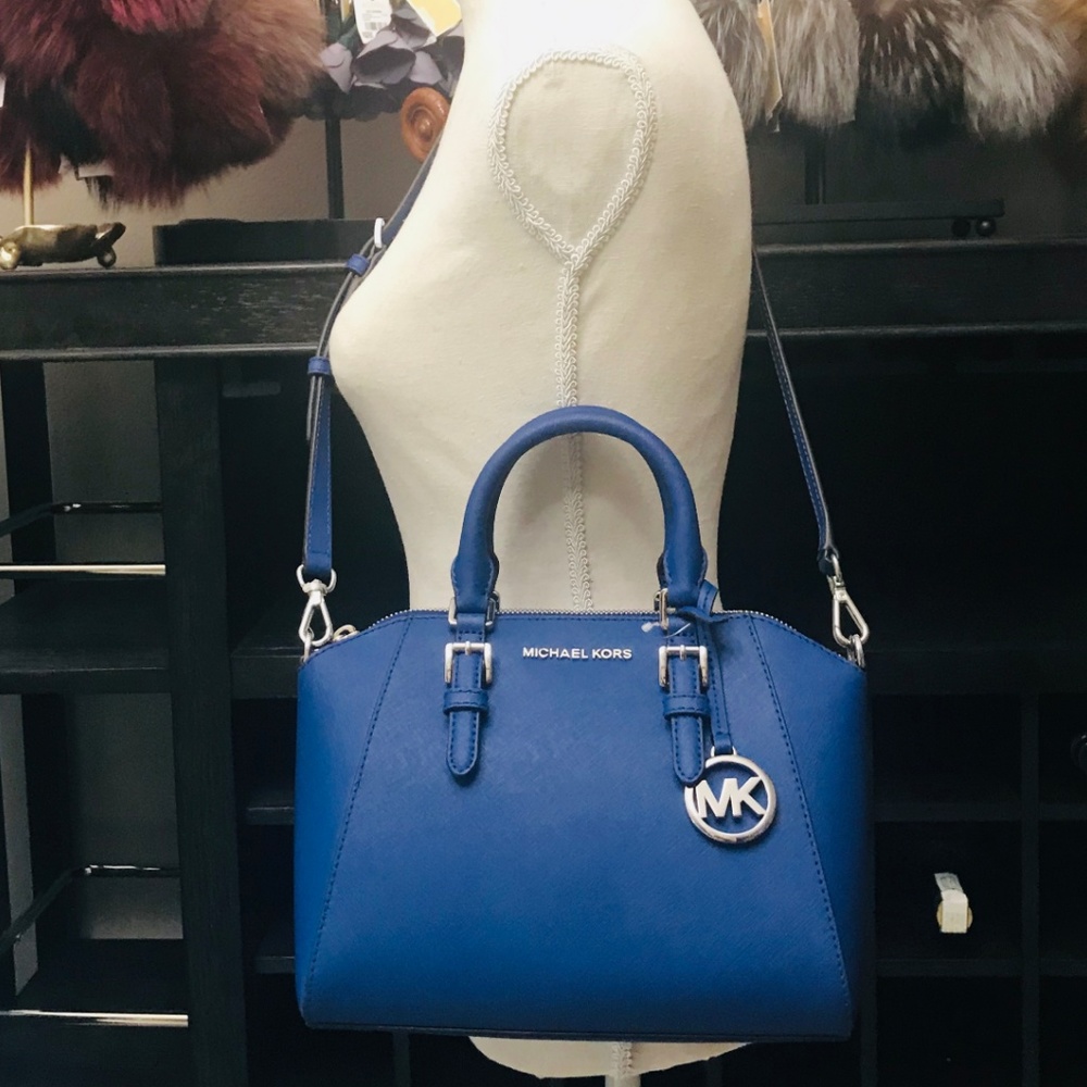2PCS Michael Kors Ciara Medium Satchel Wallet Set - Picture 7 of 8